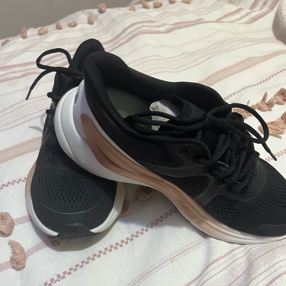 lululemon athletica Black and Tan Sneakers
